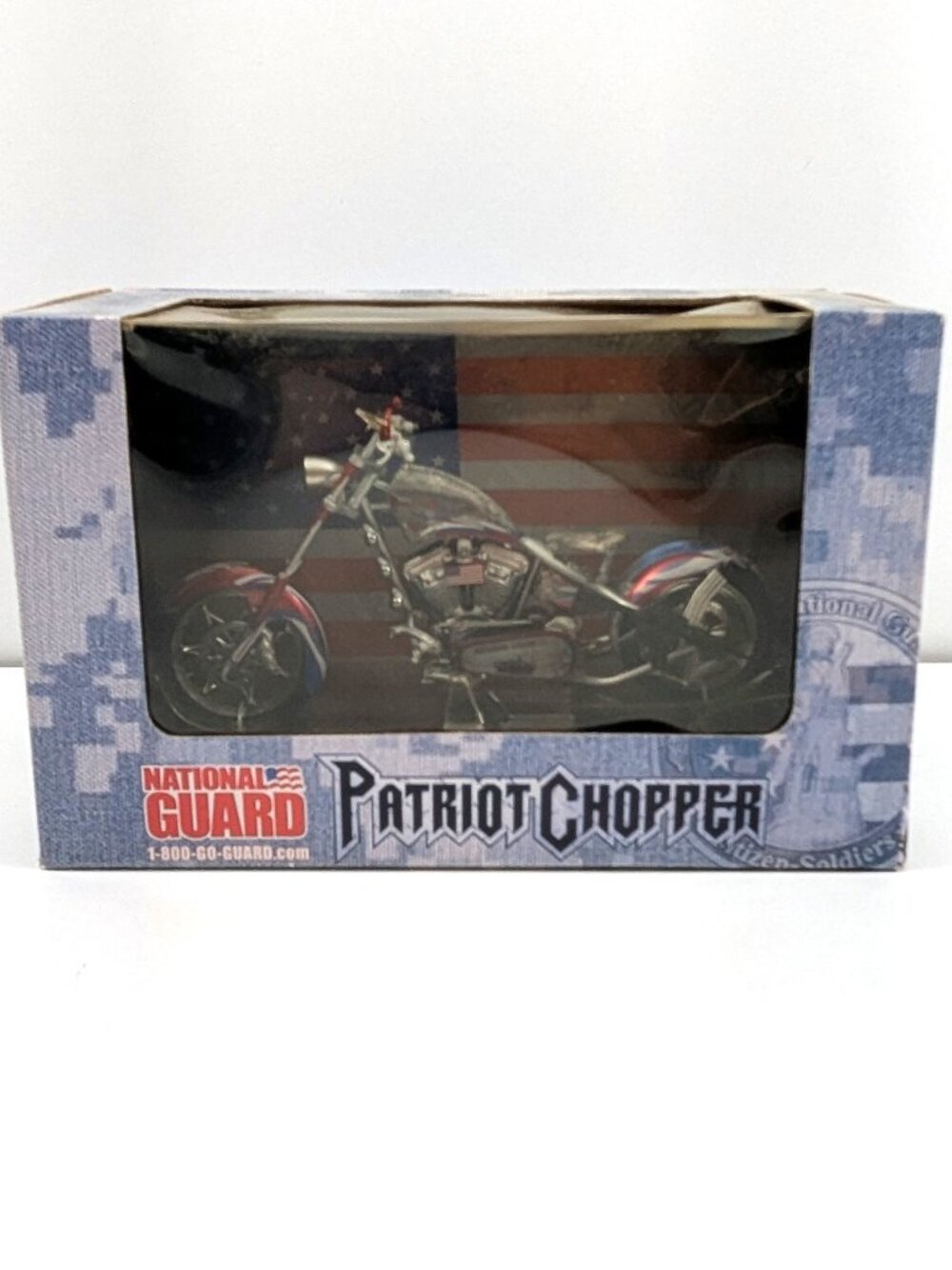 NEW National Guard Patriot Chopper Limited Edition 1:18 Scale